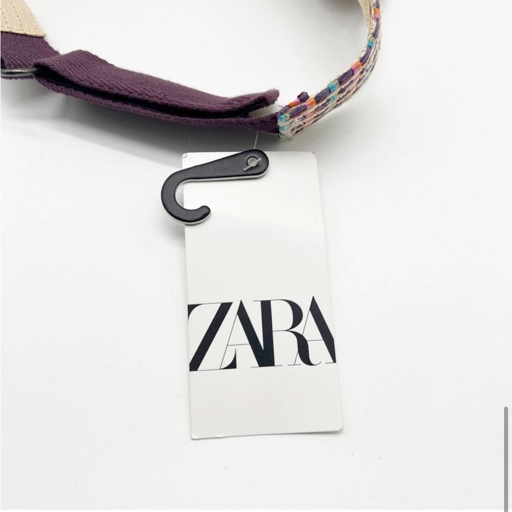 NWT - ZARA STRAW COLORFUL VISOR - Picture 6 of 6